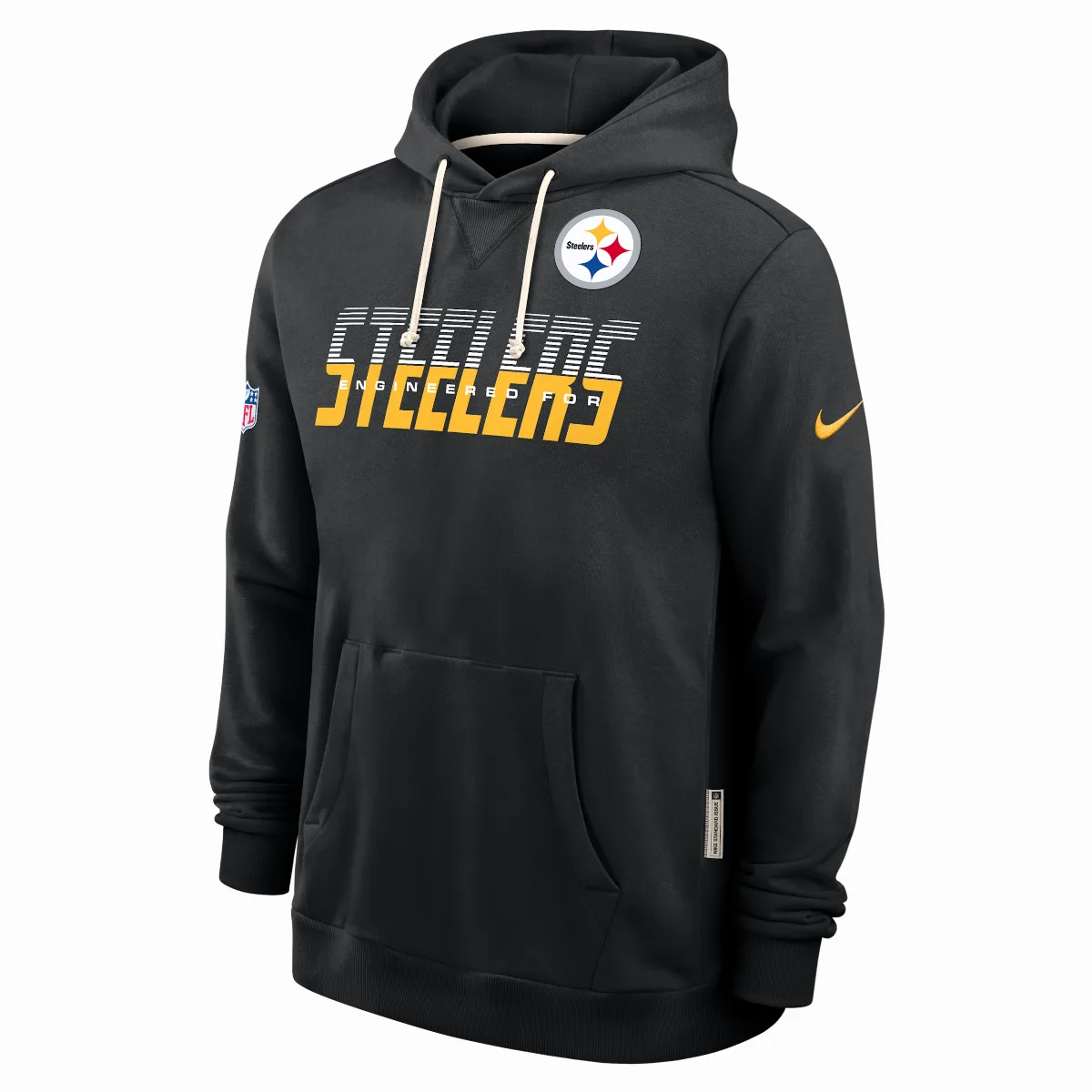 Pittsburgh Steelers Sideline Standard Issue Dri-FIT NFL Pullover Hoodie by Nike