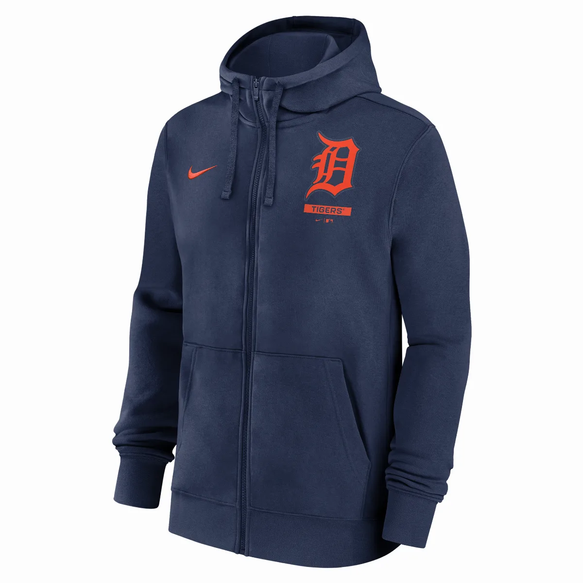 Detroit Tigers Lockup MLB Full-Zip Hoodie by Nike