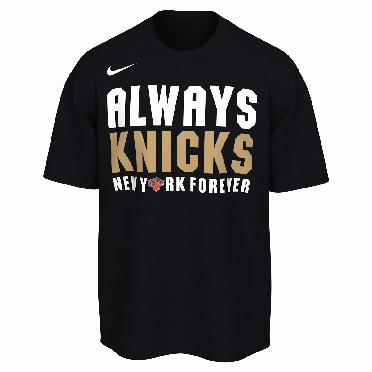 New York Knicks 2025-26 NBA Champions Basketball T-Shirt by Nike