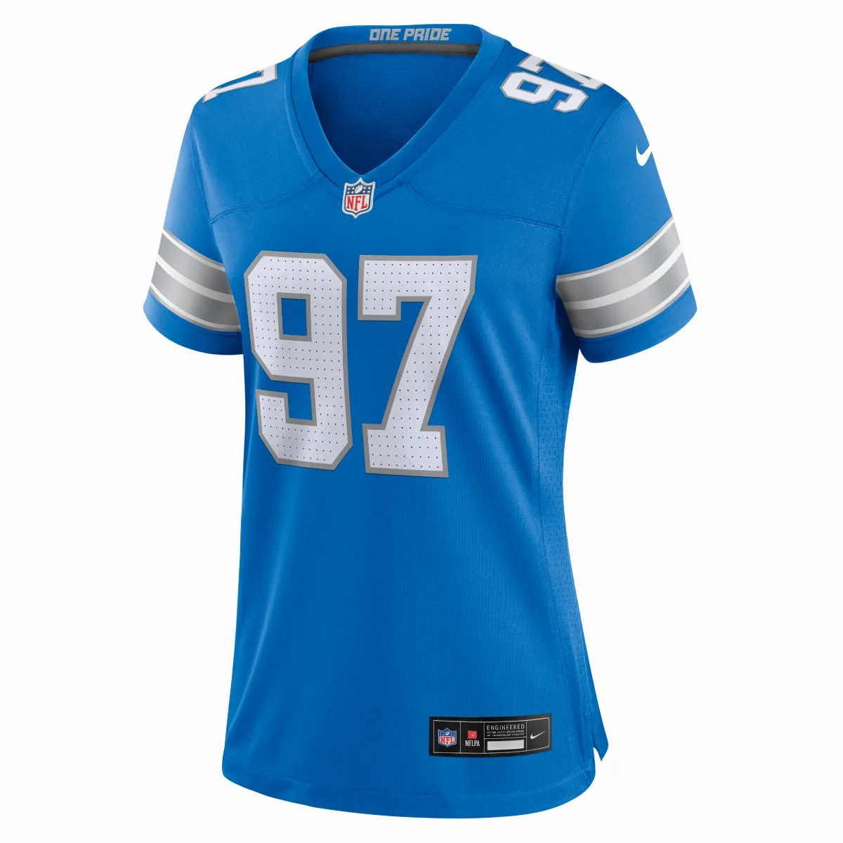 Aidan Hutchinson Detroit Lions NFL Game Football Jersey by Nike