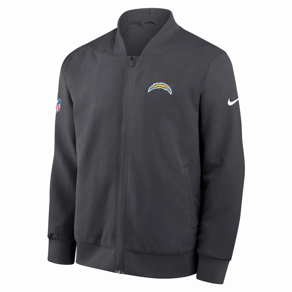 Los Angeles Chargers Sideline NFL Full-Zip Bomber Jacket by Nike