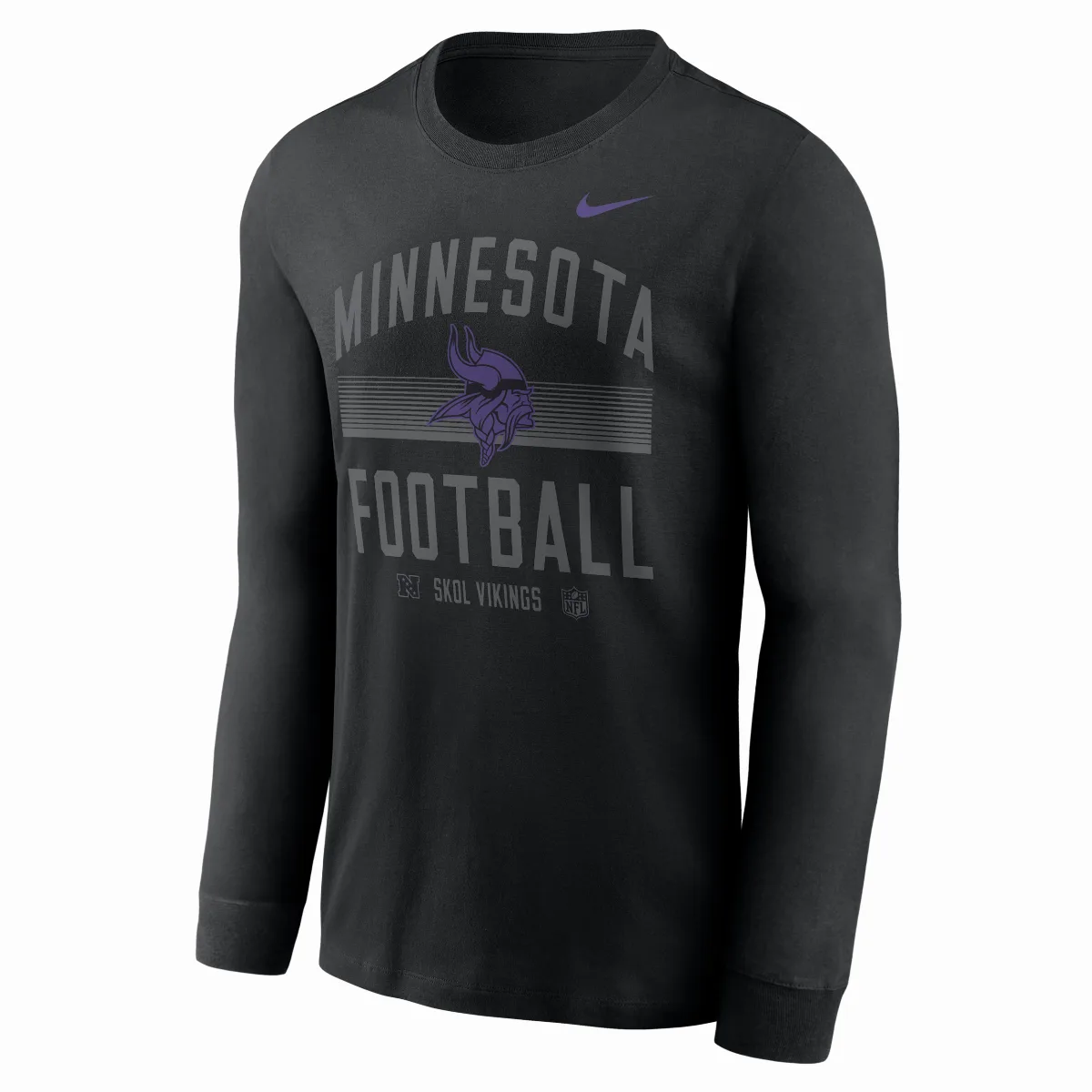 Minnesota Vikings Essential Dri-FIT NFL Long-Sleeve T-Shirt by Nike
