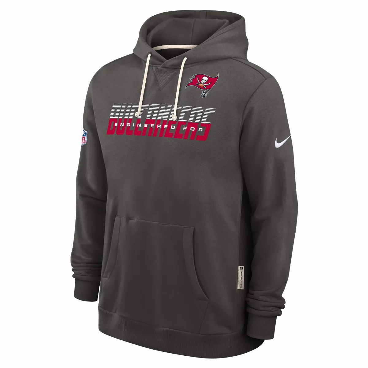 Tampa Bay Buccaneers Sideline Standard Issue Dri-FIT NFL Pullover Hoodie by Nike