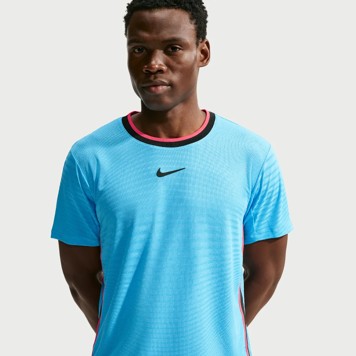Court Slam Aero-FIT Short-Sleeve Tennis Top by Nike