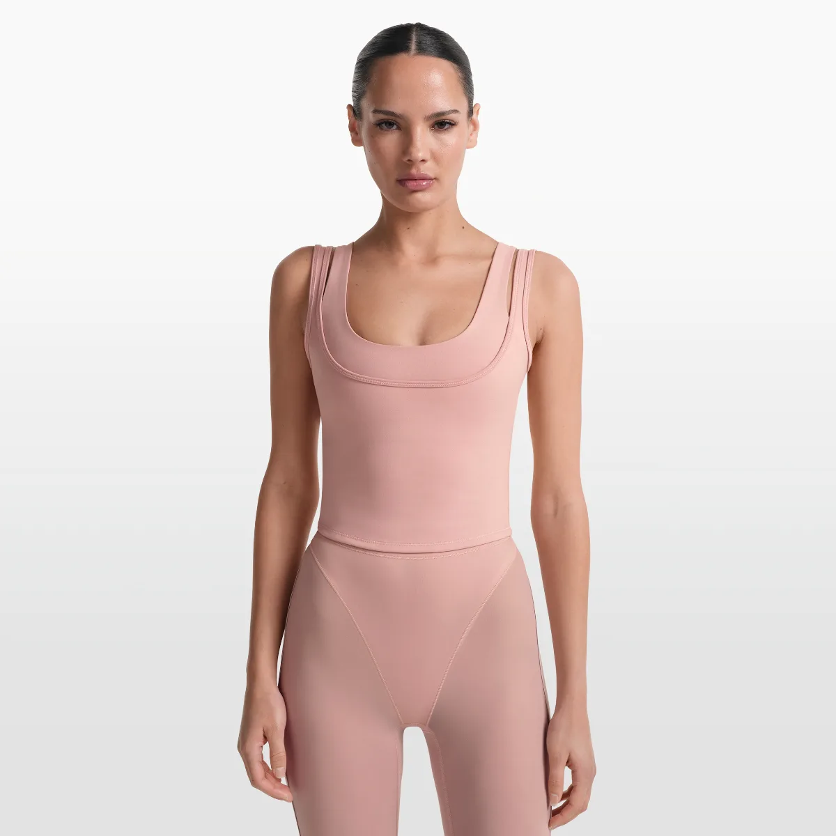 SKIMS Matte Double-Strap Scoop Tank Top by Nike