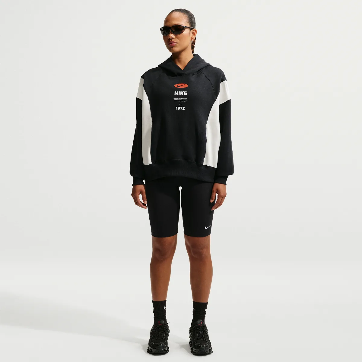 Sportswear Essential Mid-Rise 10" Biker Shorts by Nike