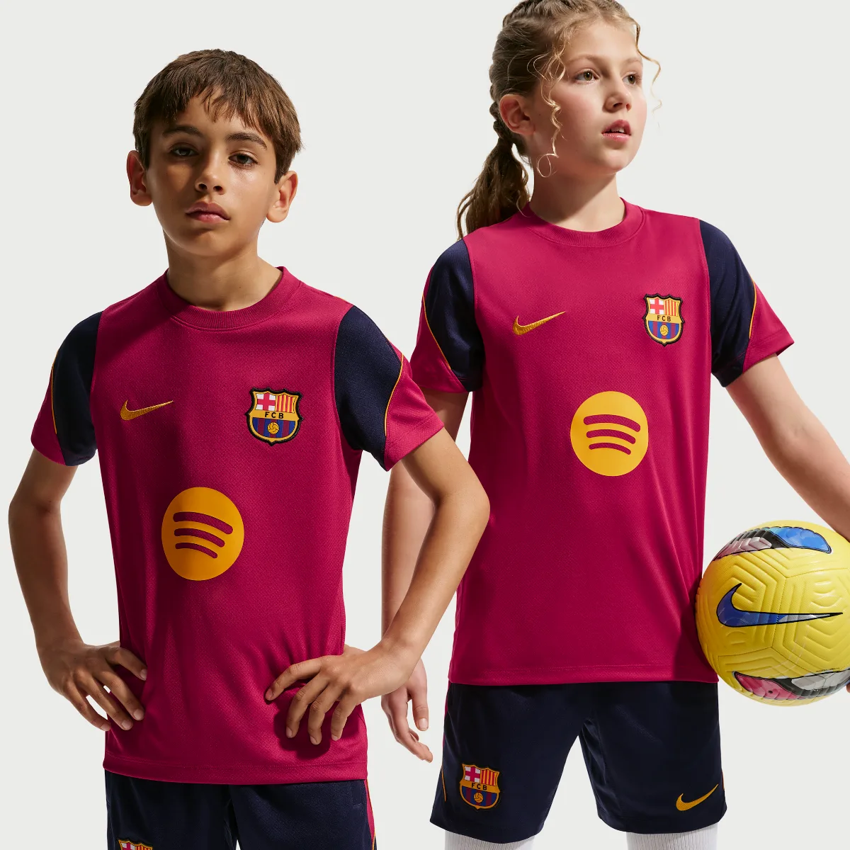 FC Barcelona Strike Soccer Dri-FIT Short-Sleeve Top by Nike