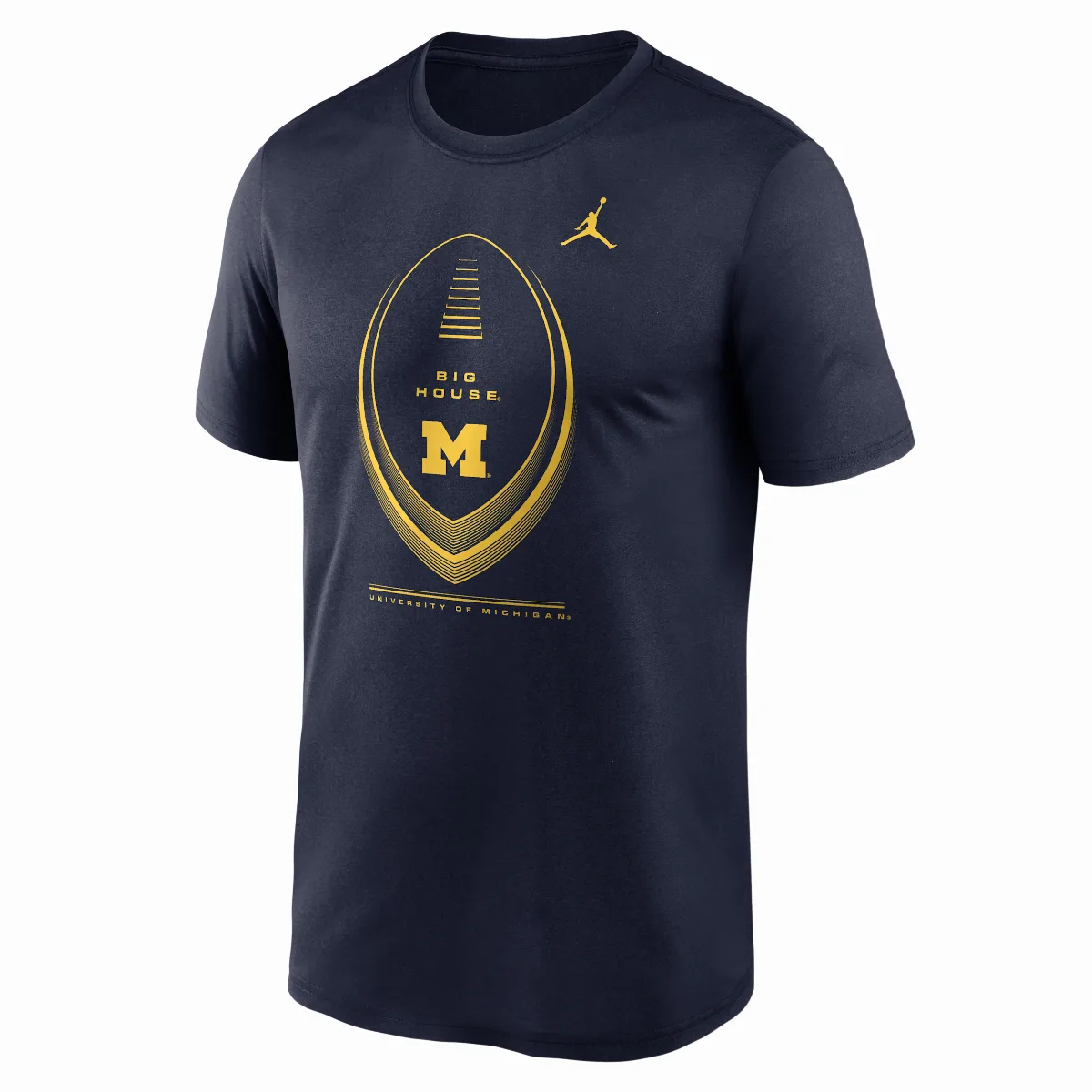 Michigan Primetime Football Icon Legend Jordan Brand Dri-FIT College T-Shirt by Jordan