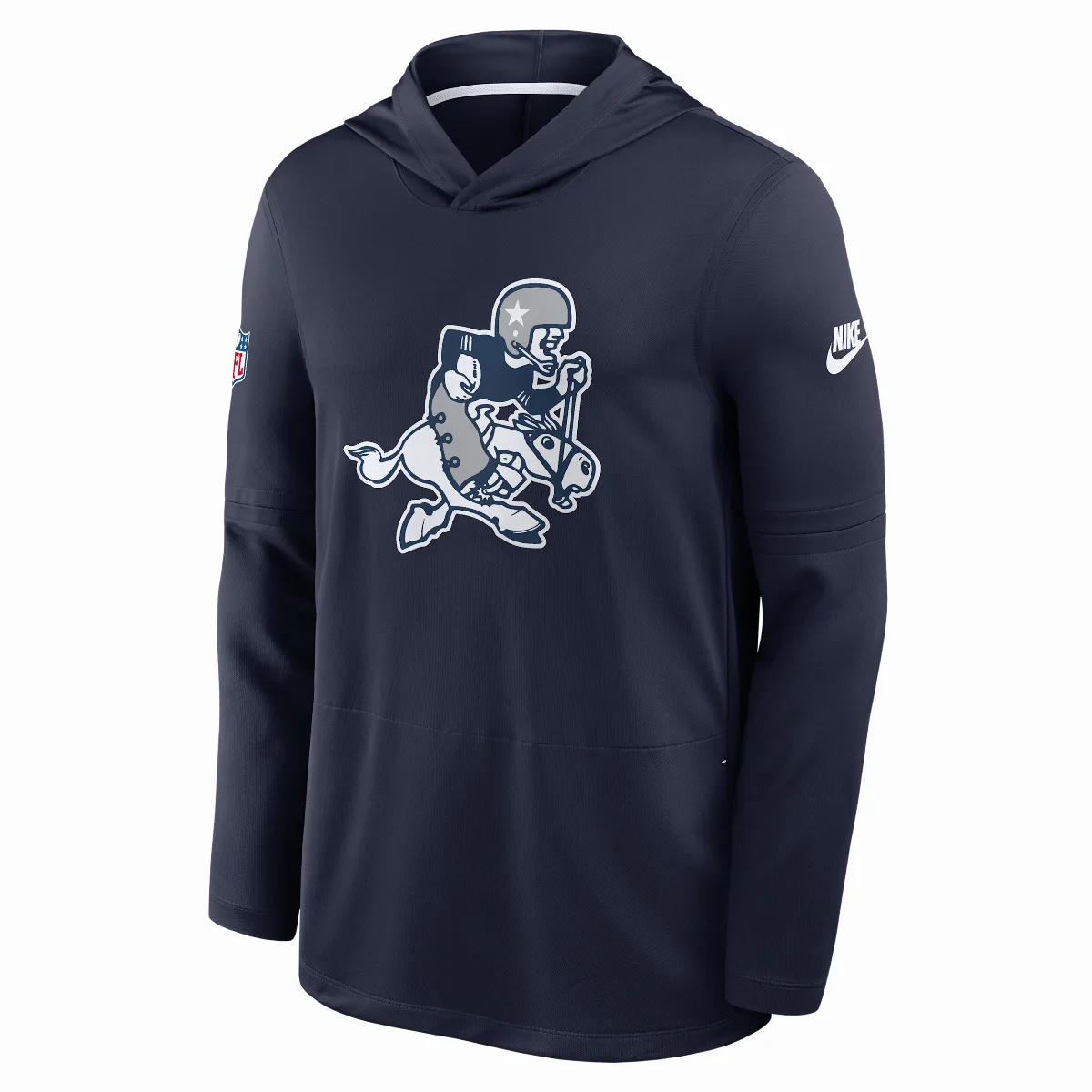 Dallas Cowboys Alt Dri-FIT NFL Long-Sleeve Hooded Top by Nike