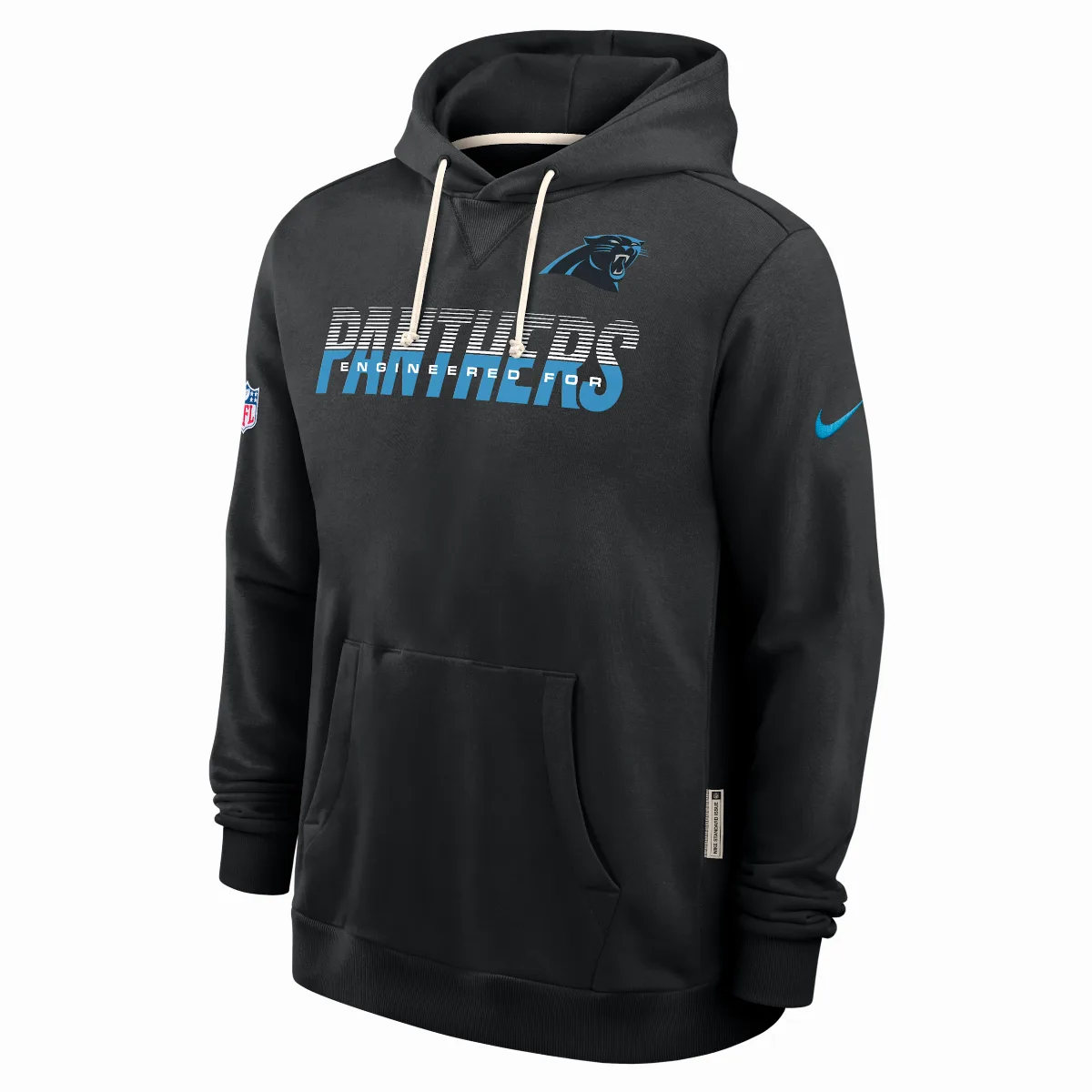 Carolina Panthers Sideline Standard Issue Dri-FIT NFL Pullover Hoodie by Nike