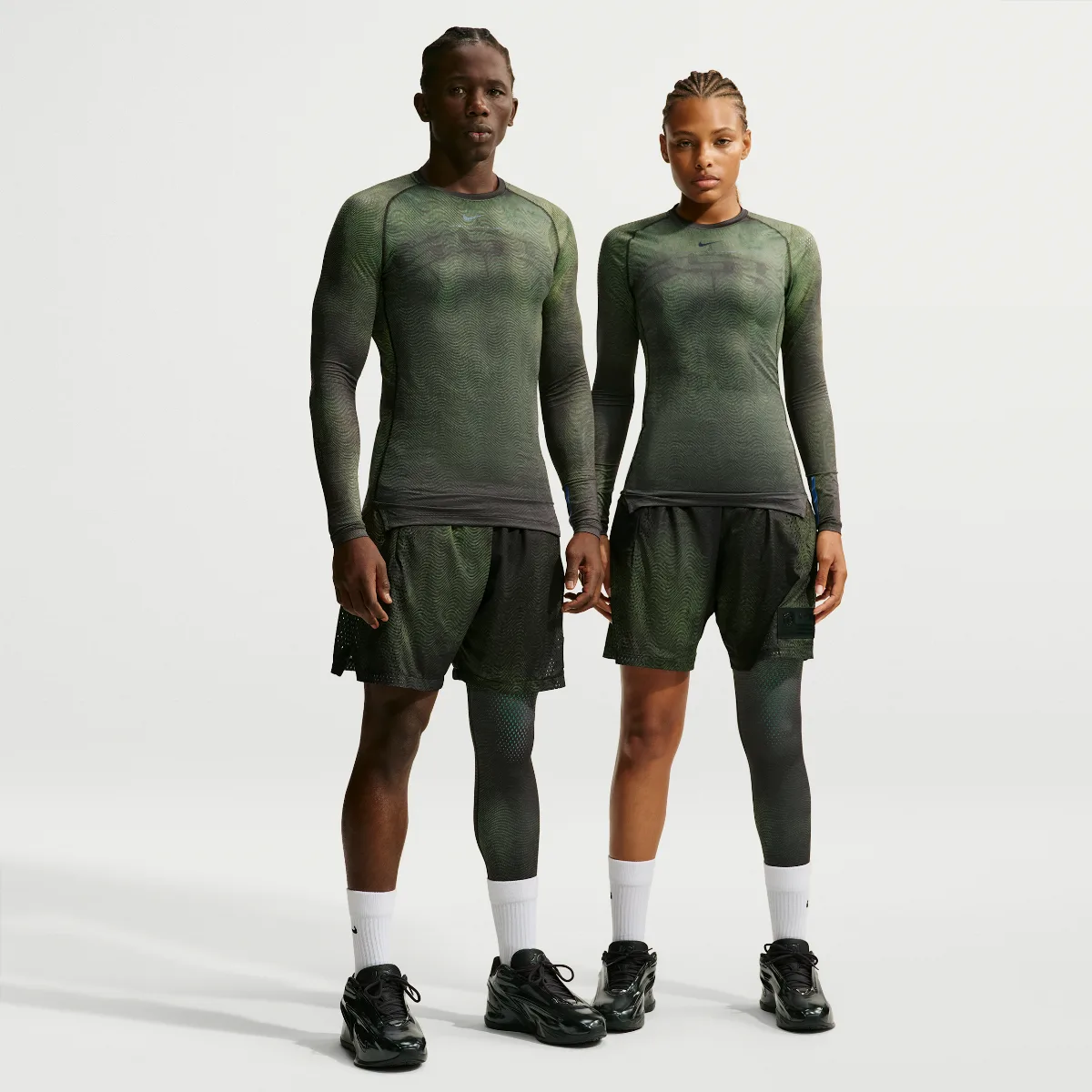 KD x NOCTA Single-Leg Tights (left) by Nike