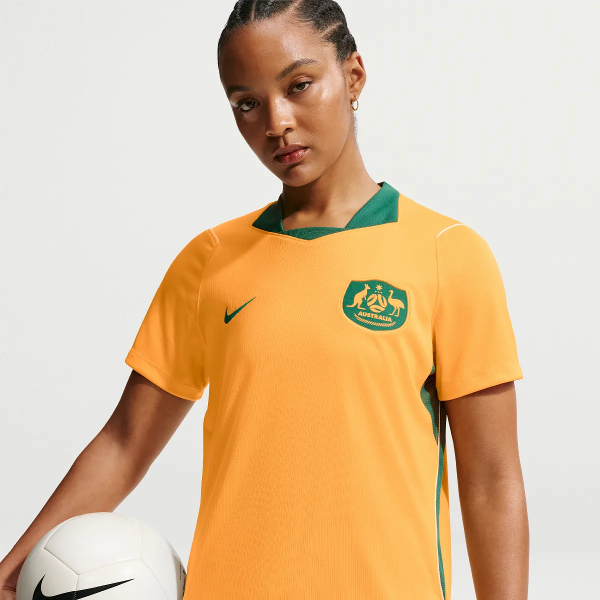 Australia 2026 Stadium Home Dri-FIT Soccer Jersey by Nike
