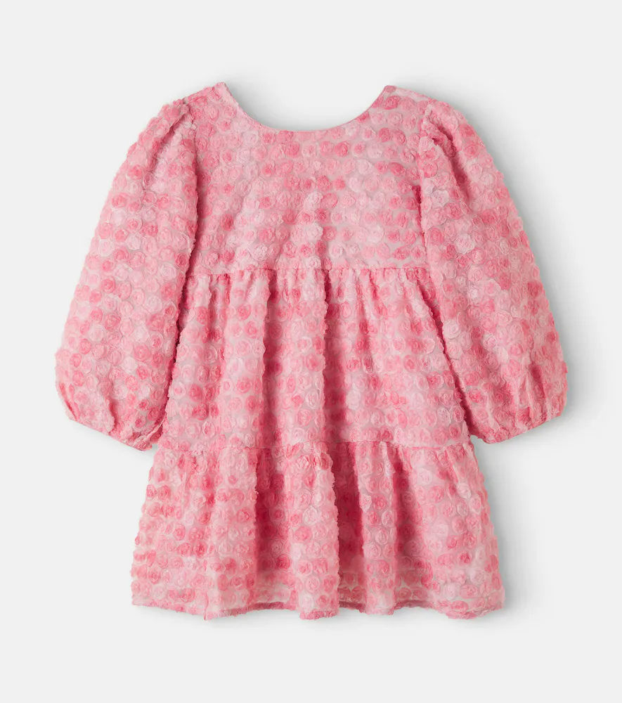 Ally Floral-Appliqué Tulle Dress by Konges Slojd