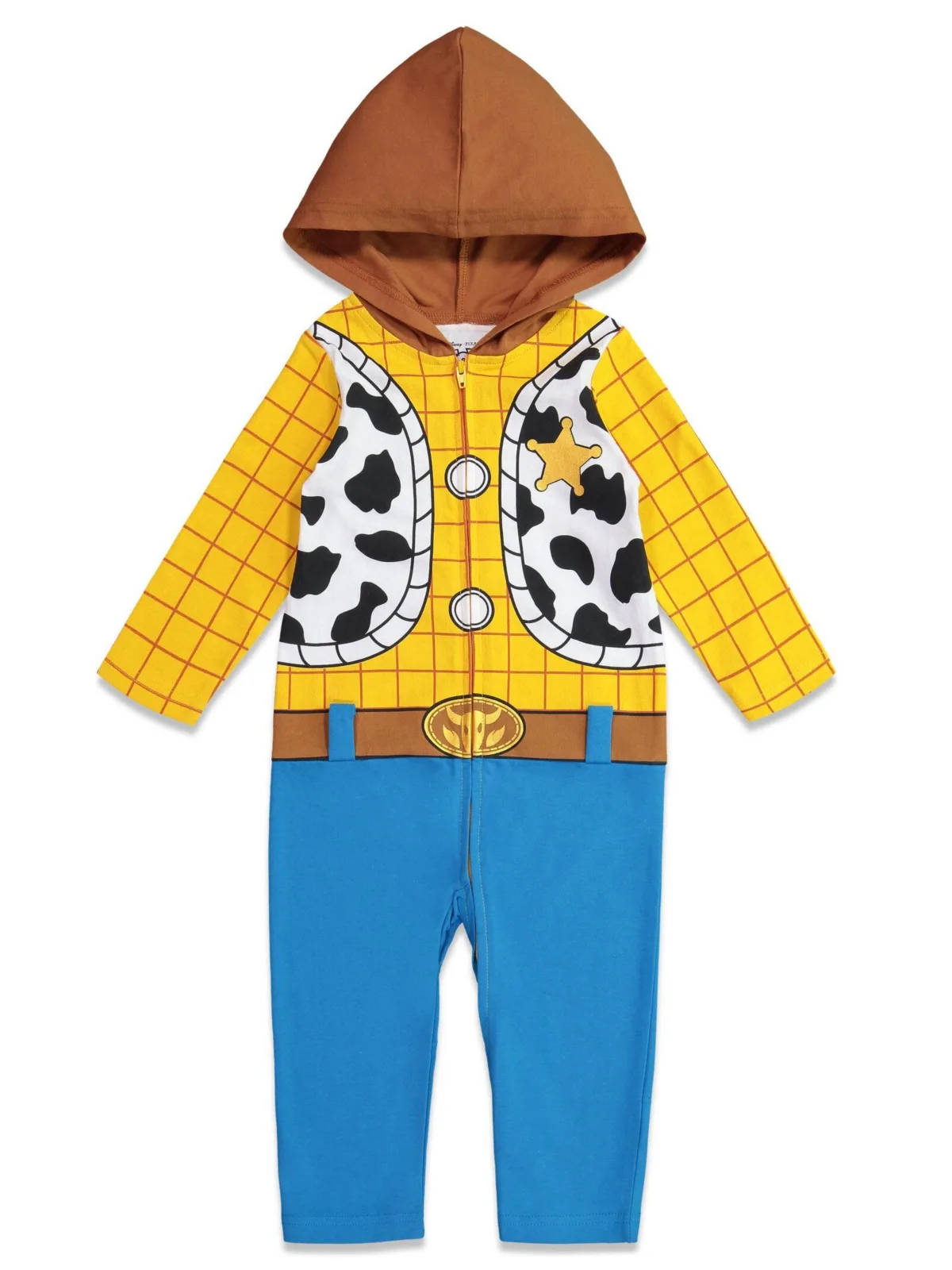 Disney Pixar Toy Story Woody Zip Up Coverall by Toy Story
