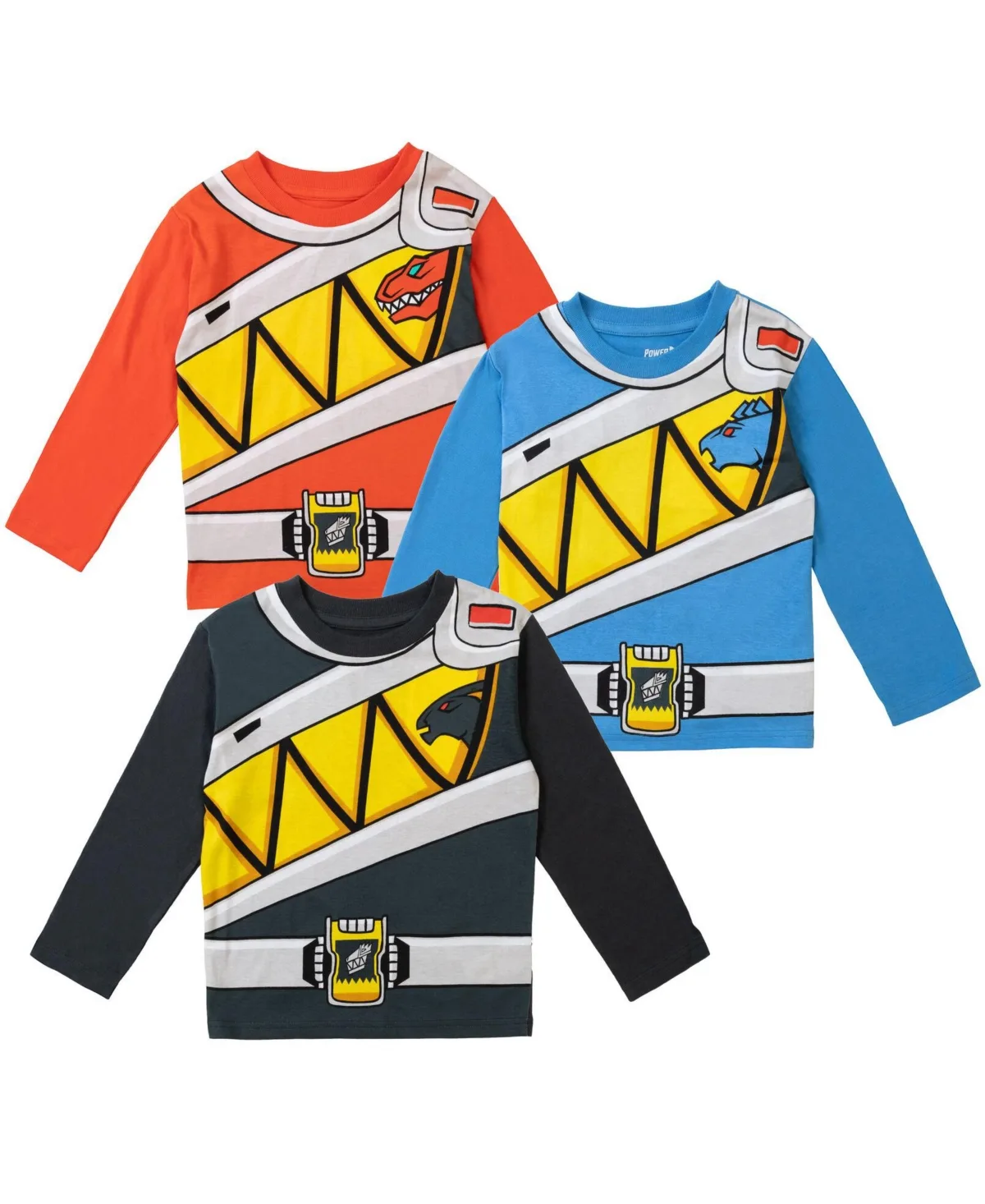 3 Pack Cosplay T-Shirts by Power Rangers