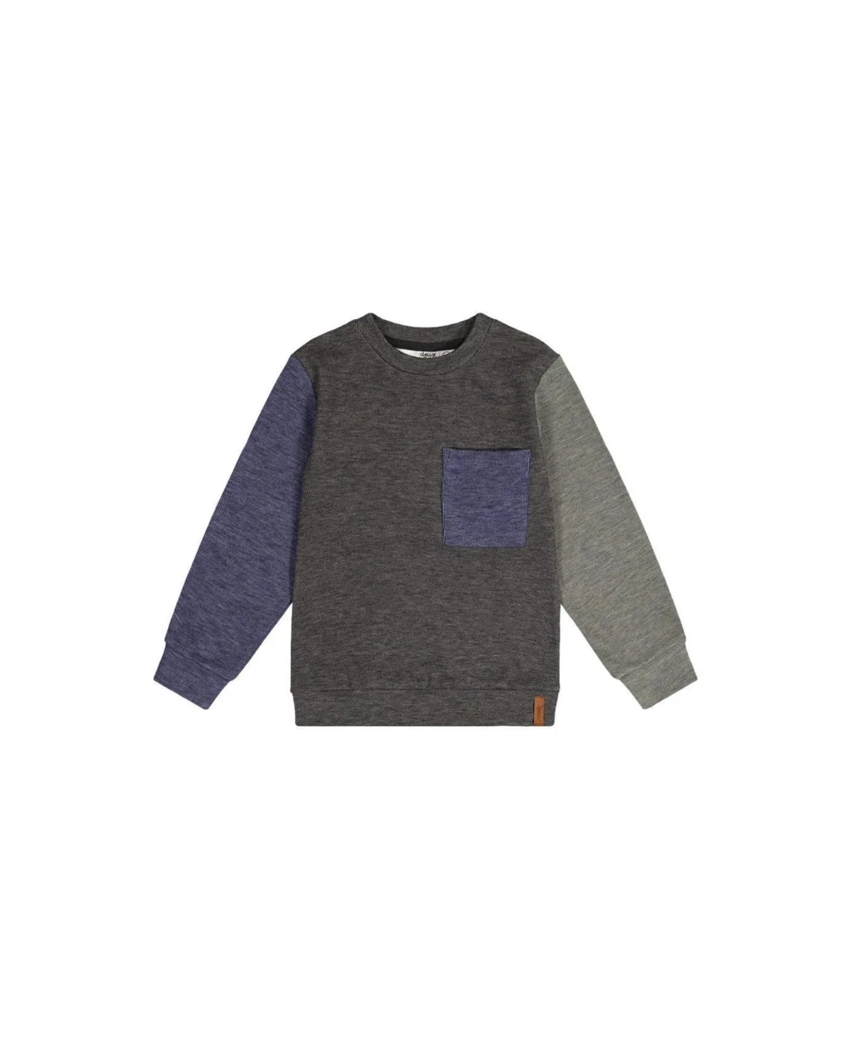 Colorblock Brushed Jersey Top by Deux Par Deux