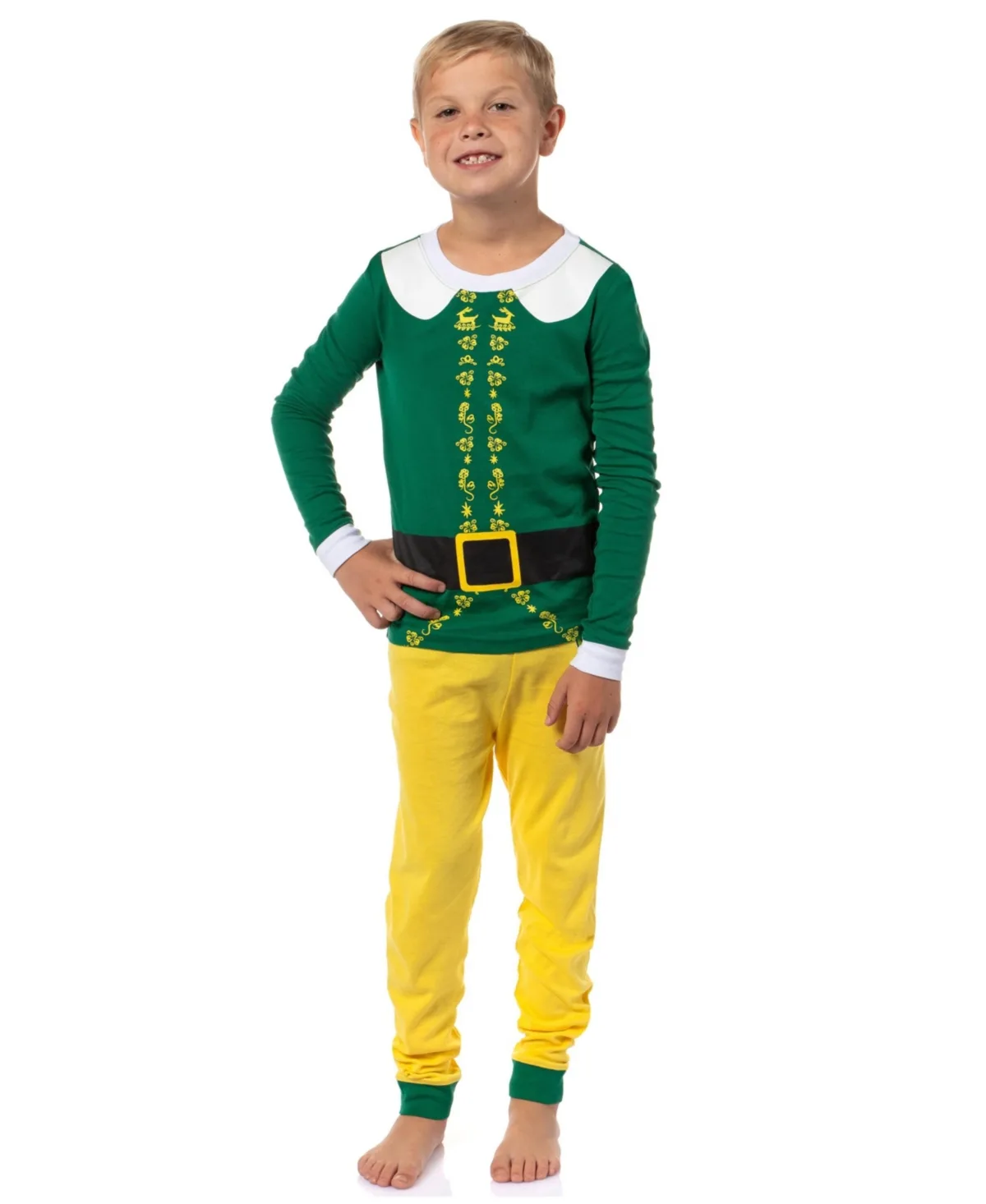Holiday Classic Christmas Buddy the 2-Piece Tight Fit Long Sleeve Pajama Set by Elf