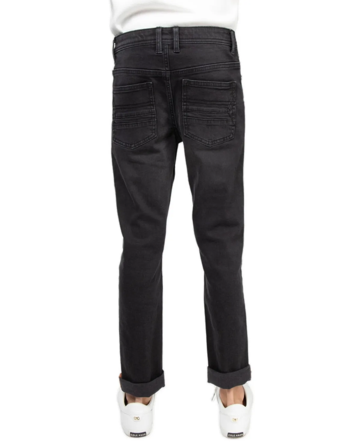 RawX Distressed Neon Stitch Jeans by Raw X