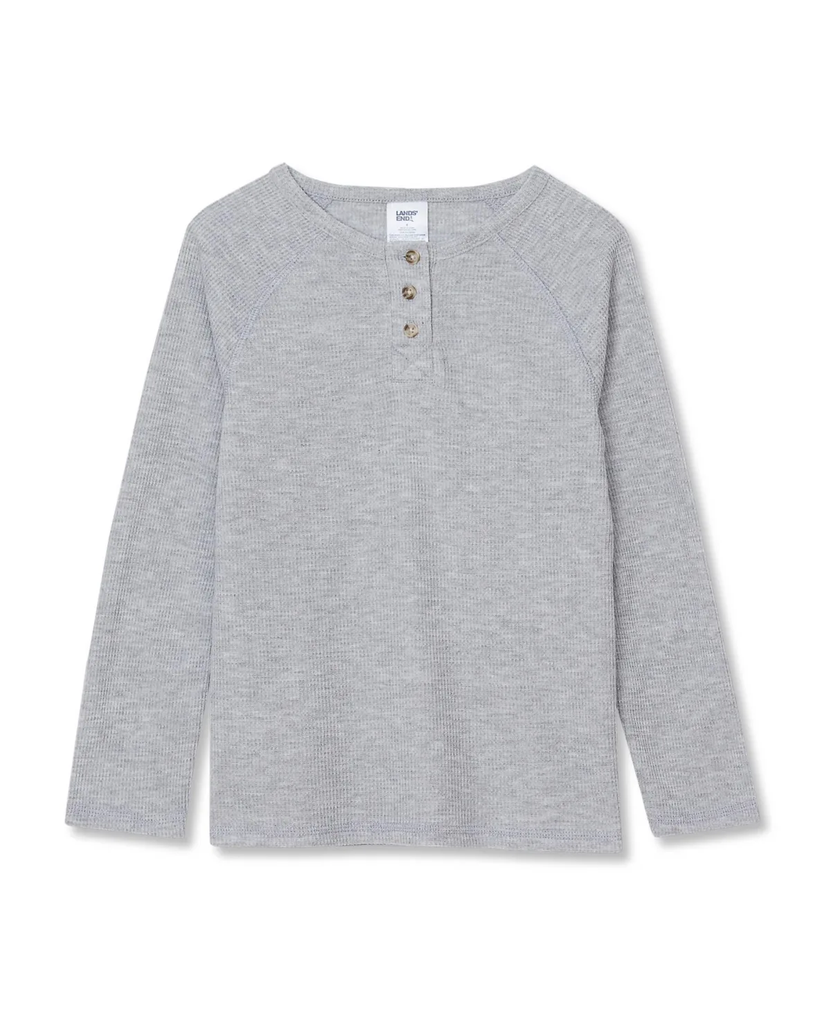 Waffle Pajama Henley by Lands' End