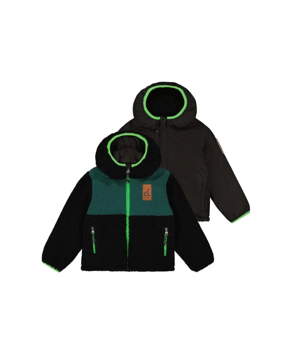 Reversible Mid-Season Jacket by Deux Par Deux
