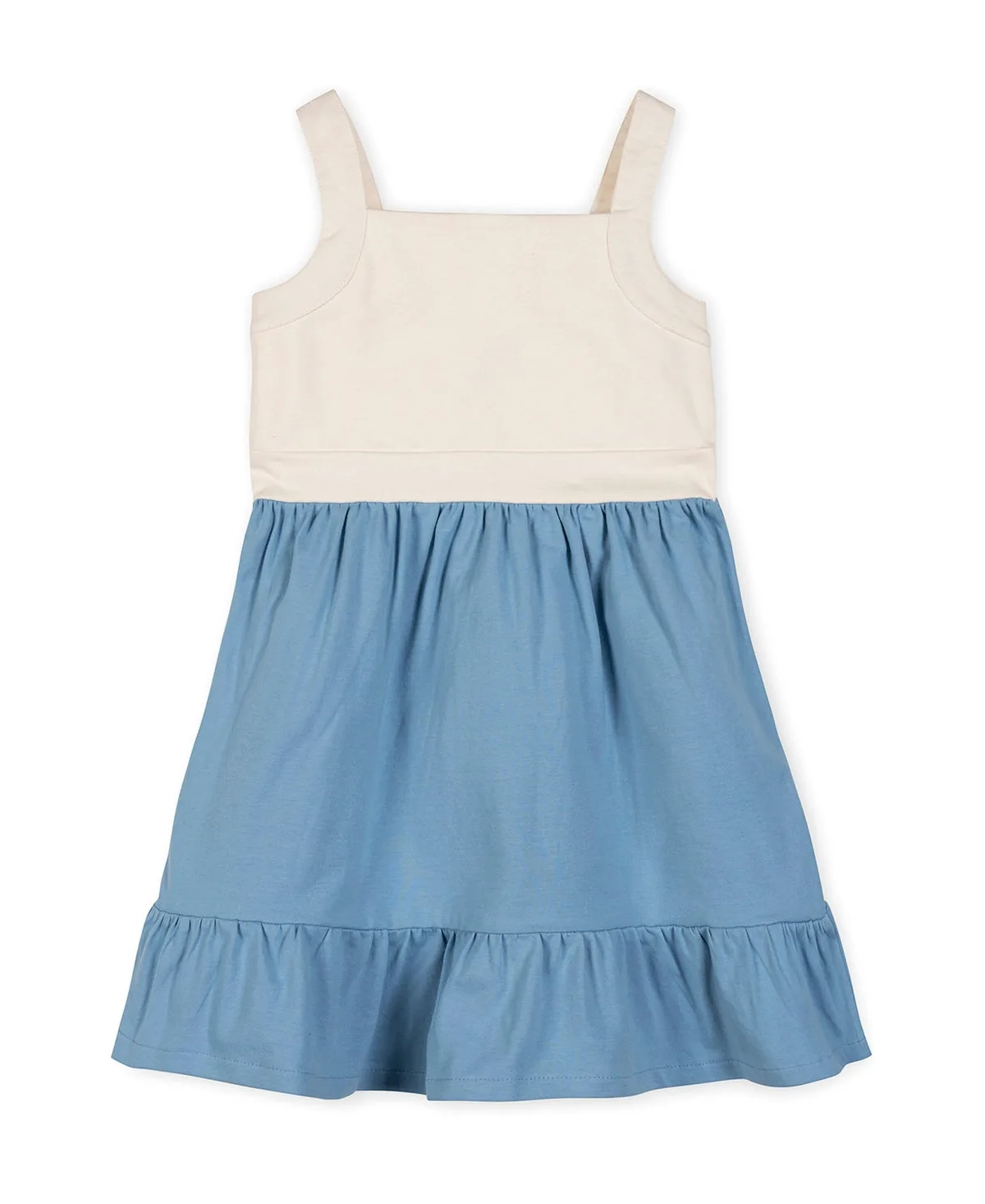Hope and Henry Organic Knit Tank Sundress with Flounce by Hope & Henry