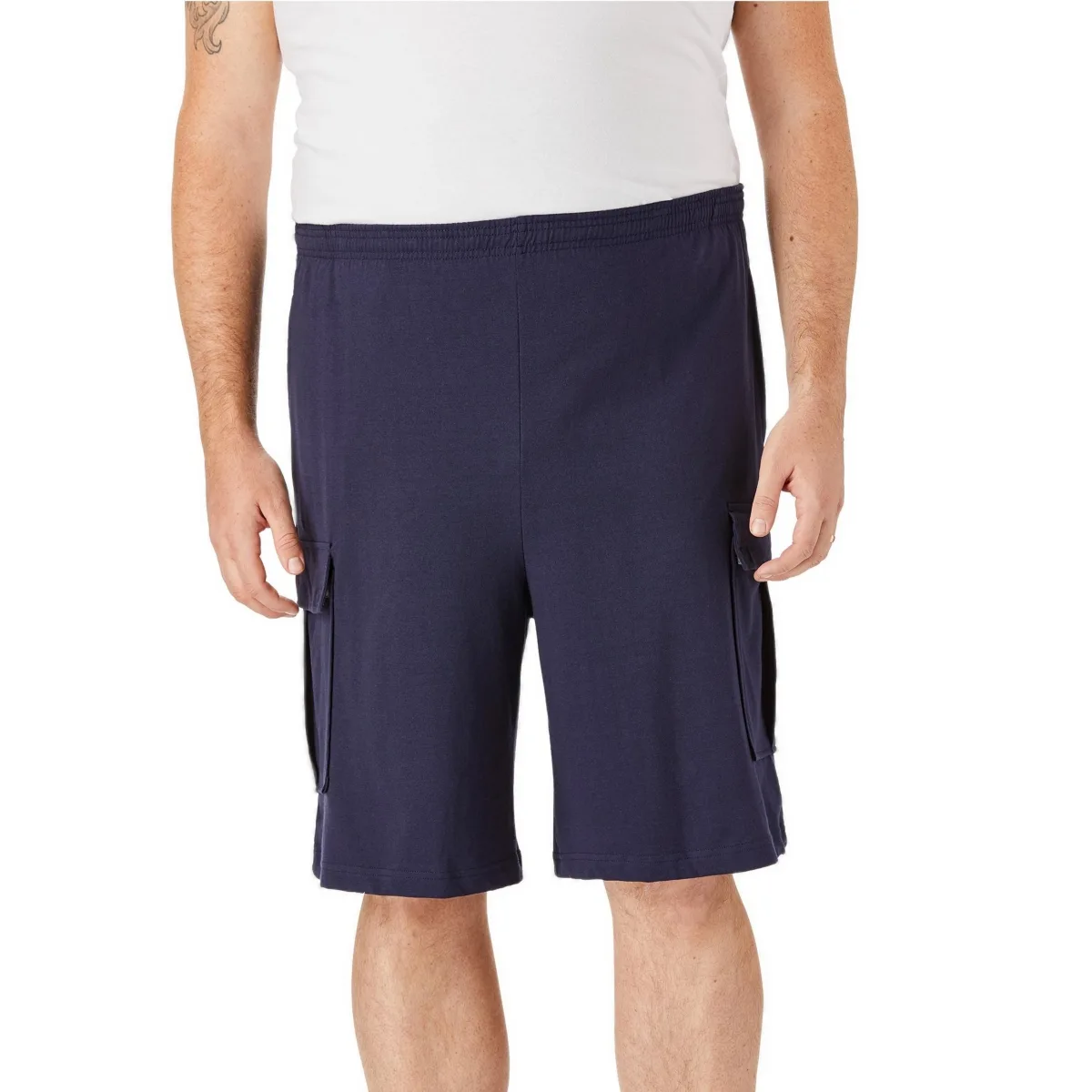 Lightweight Jersey Cargo Shorts by Kingsize