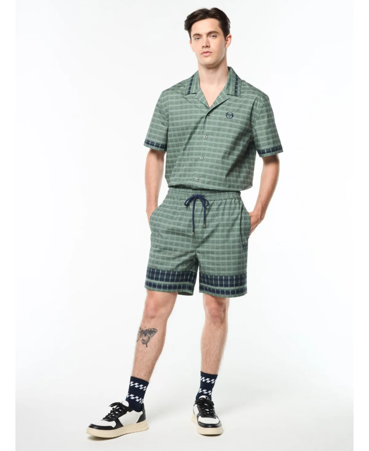Quadretto Cabana Short by Sergio Tacchini