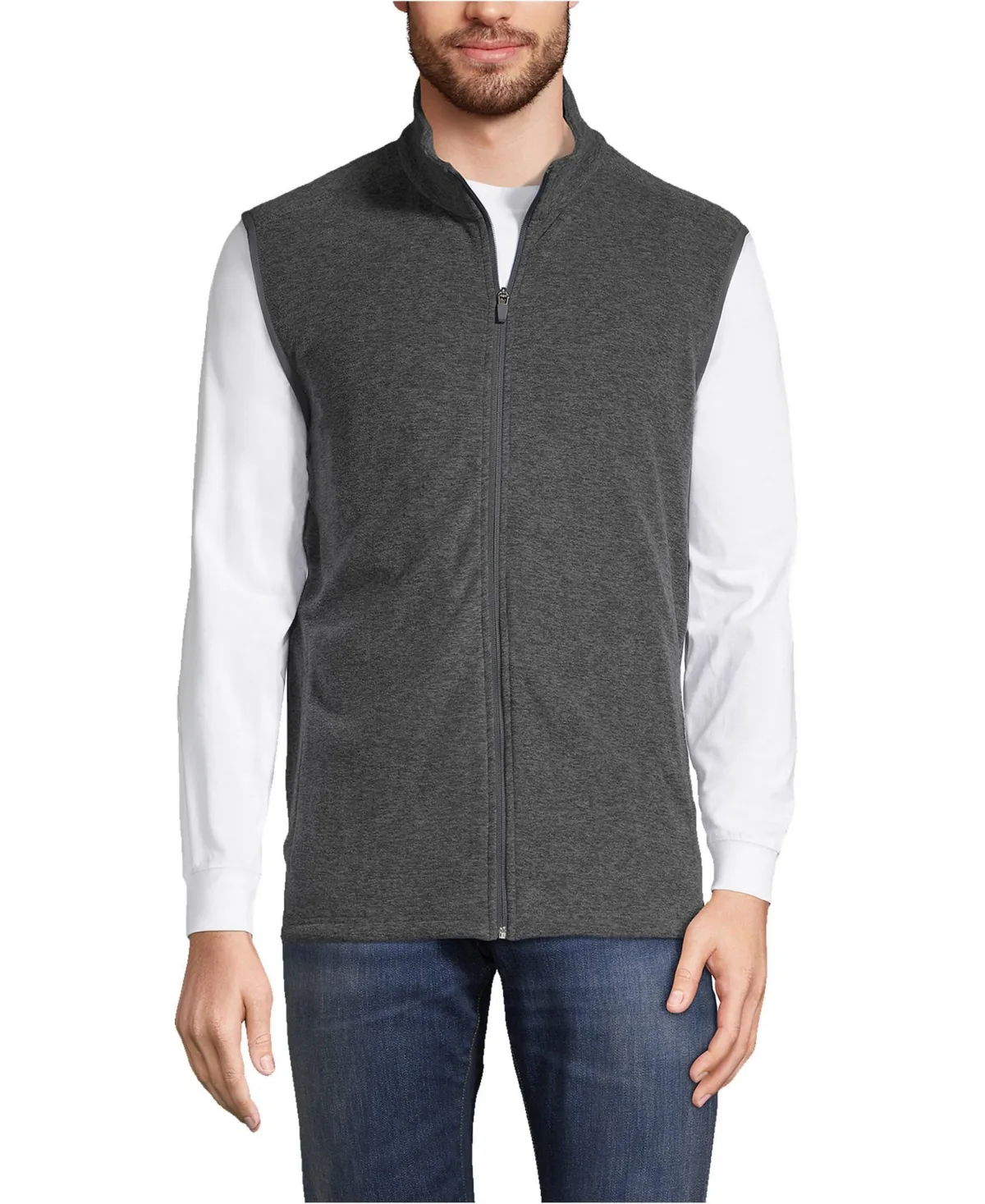 Thermacheck 100 Fleece Vest by Lands' End