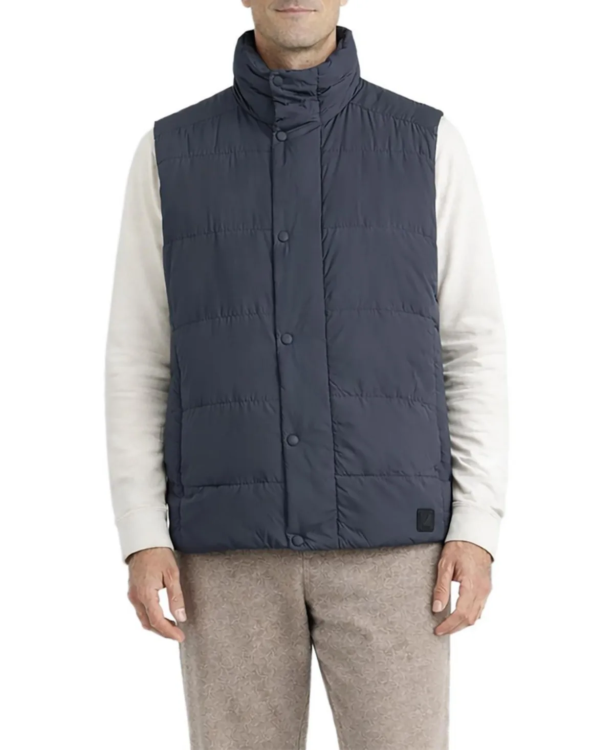 Office-Leisure Lightweight Water-Resistant Rain Pro Puffer Vest by Level 7