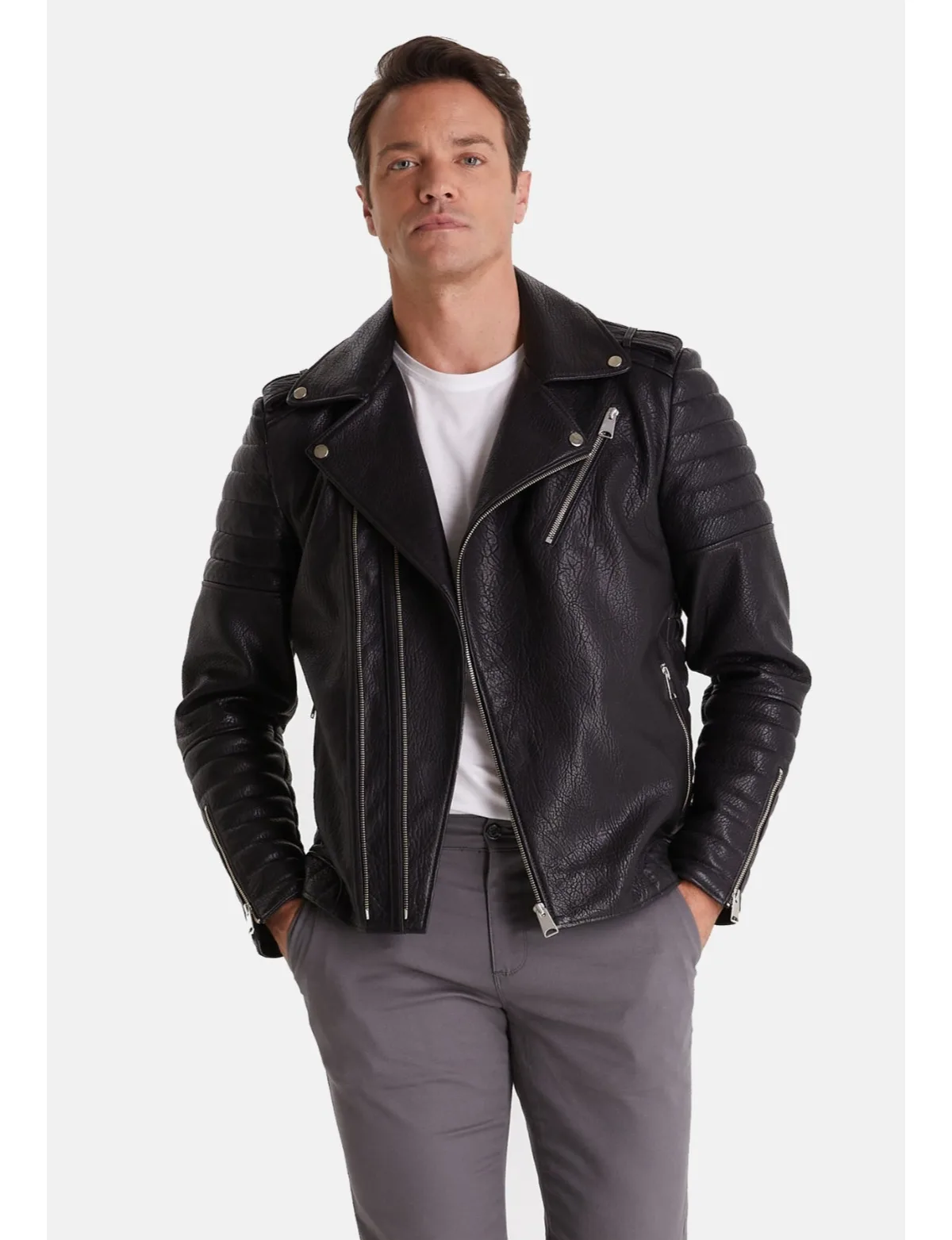 Biker Jacket by Furniq Uk