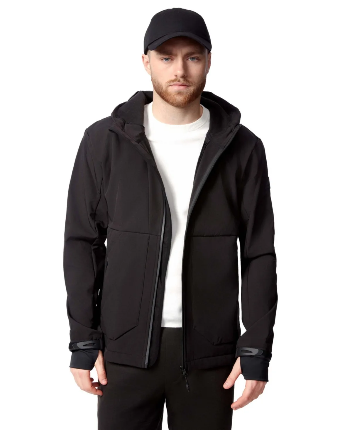 Tofino Fleece Lined Softshell Windbreaker by Alpine North
