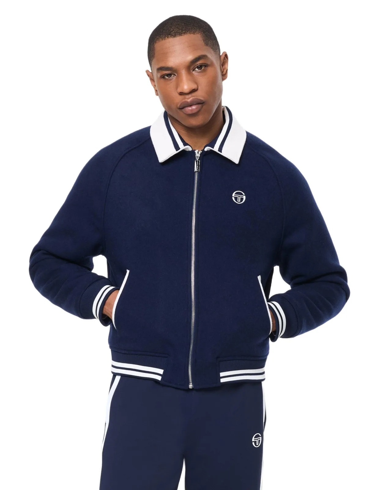 Marco Varsity Jacket by Sergio Tacchini