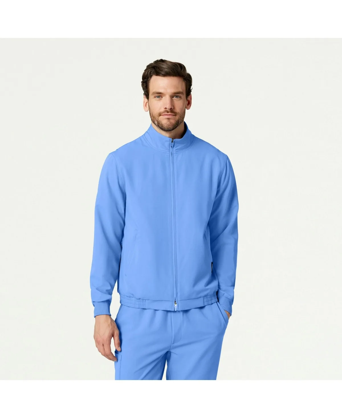 Wolfe 6-Pocket Classic Scrub Jacket by Jaanuu