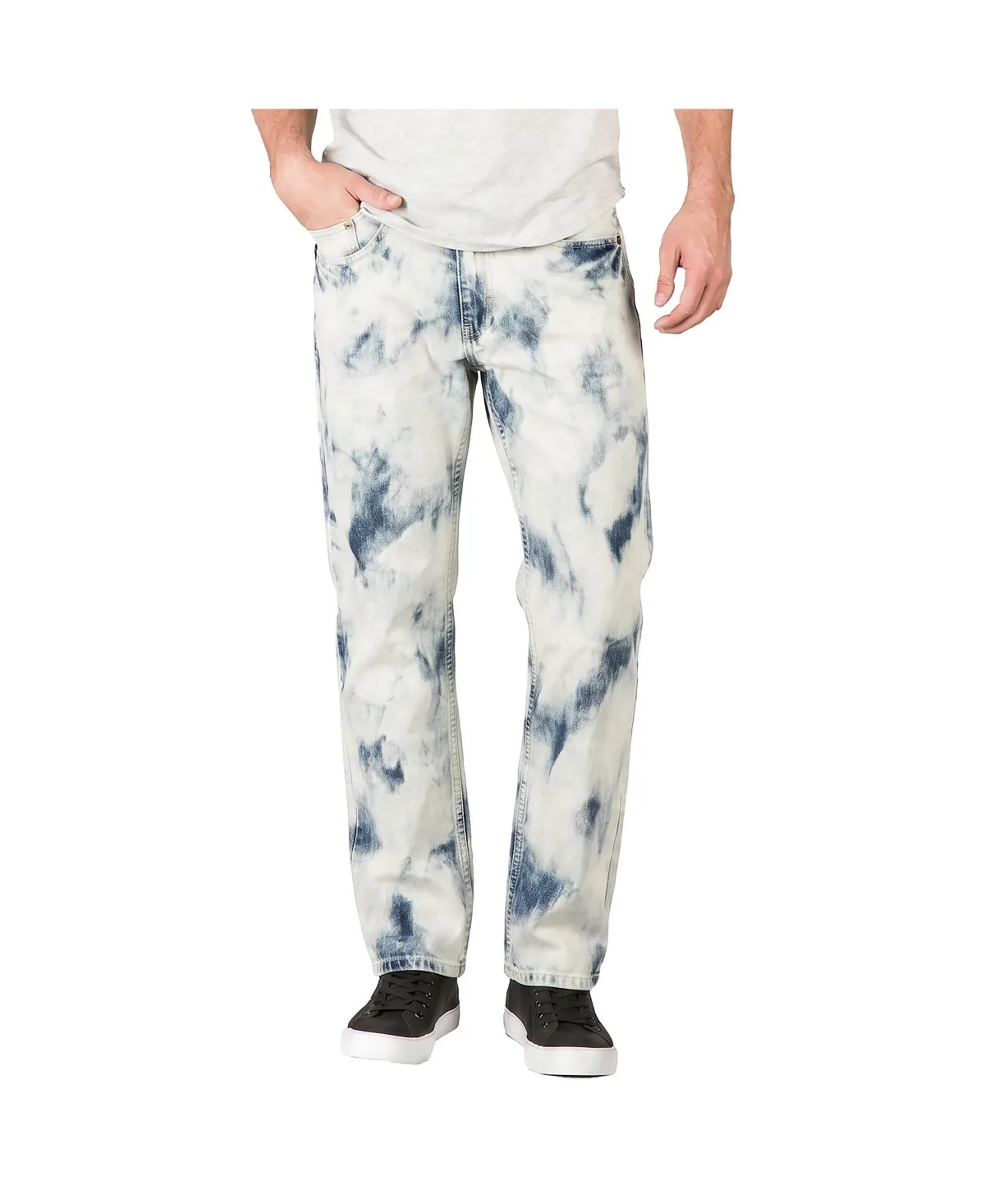 Relaxed Straight Ultra Bleached Jeans by Level 7