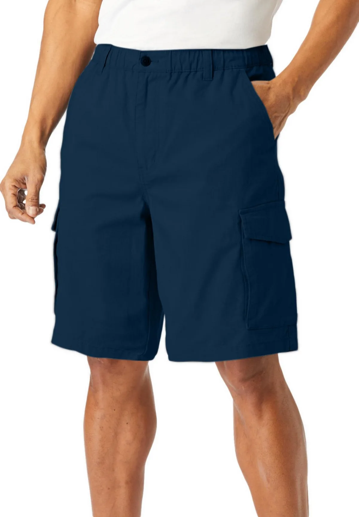 Renegade 9" Full Elastic Waist Cargo Shorts by Boulder Creek