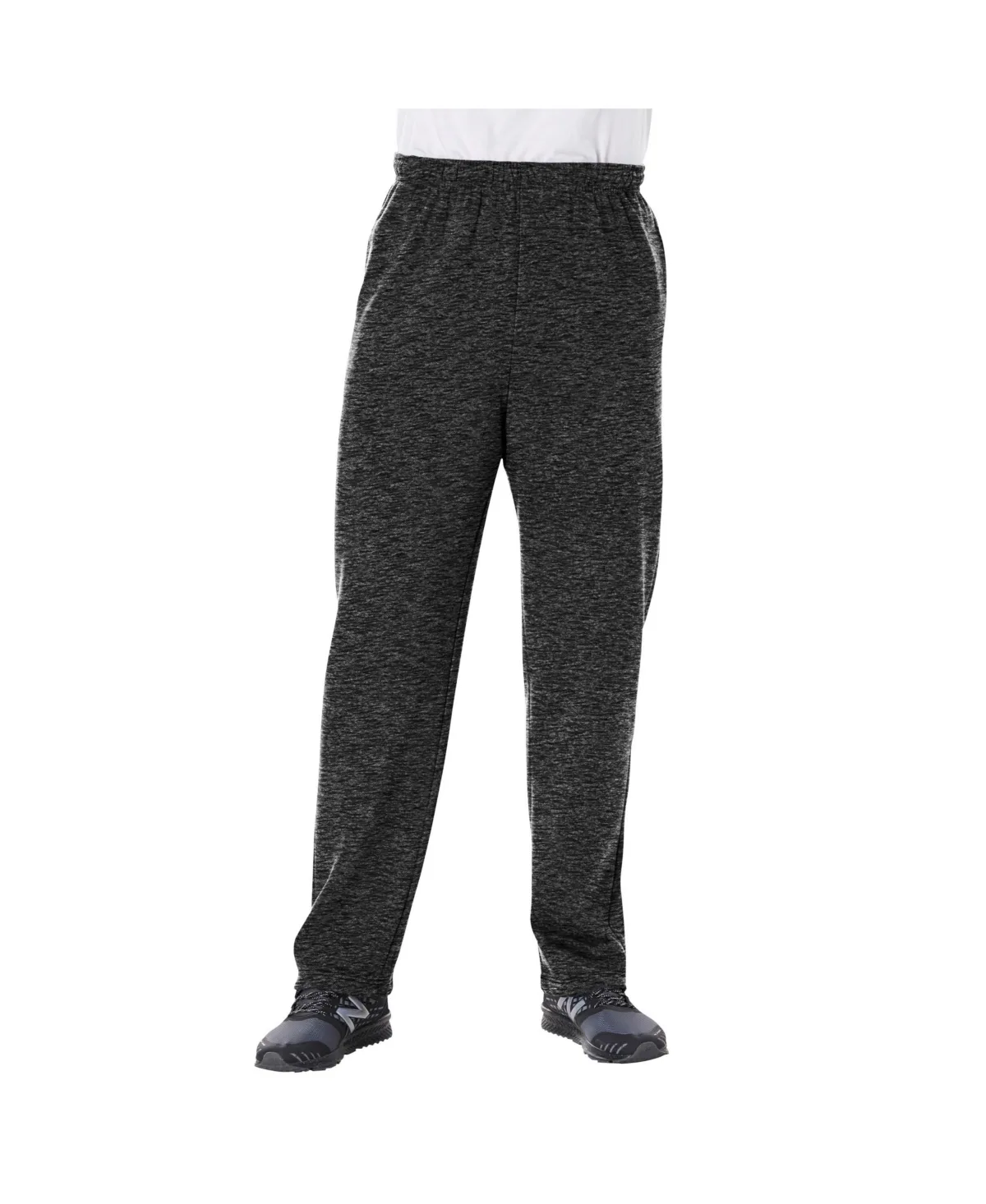 Fleece Open-Bottom Sweatpants by Kingsize