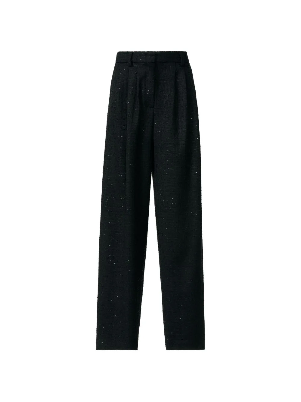 Sequin-Embellished Pleated Trousers by Fabiana Filippi