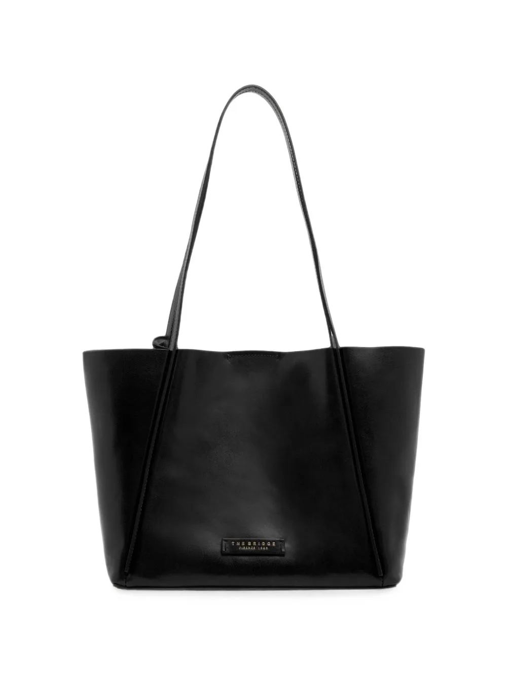 Icons Leather Shoulder Bag by The Bridge