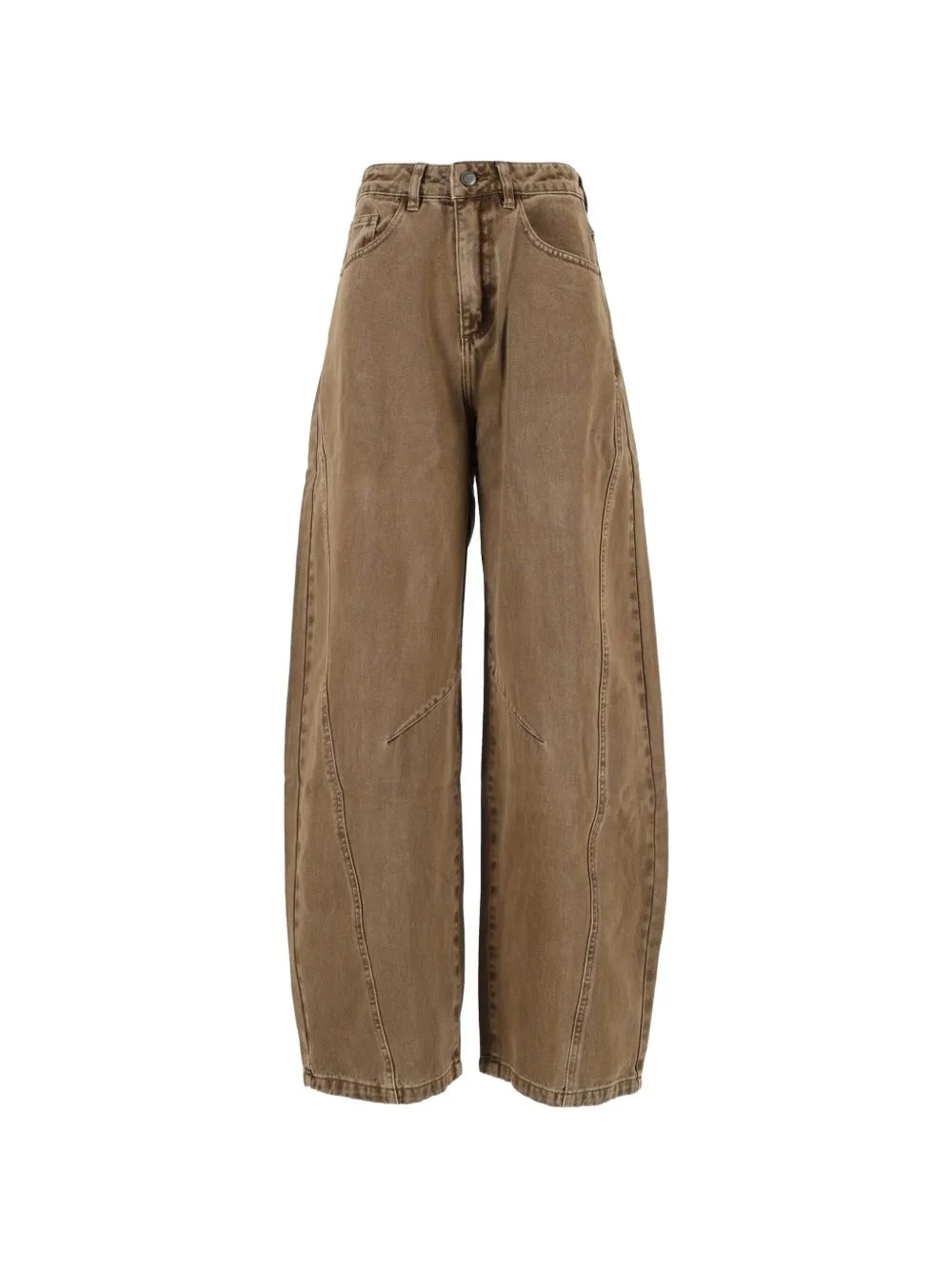 Seam-Detail Jeans by Eleh