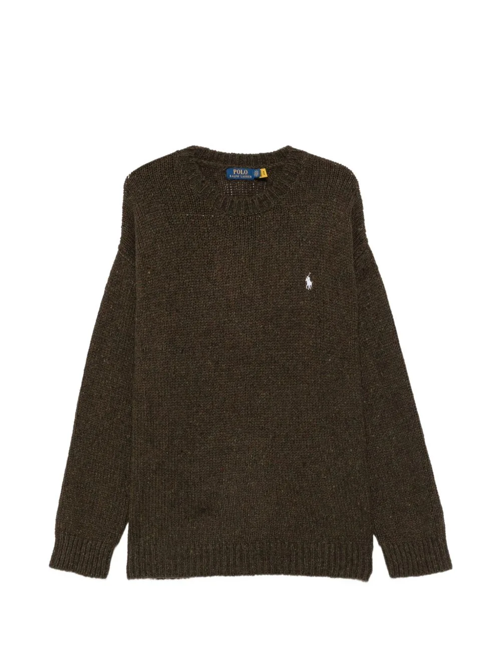 Logo-Embroidered Ribbed-Knit Sweater by Polo Ralph Lauren