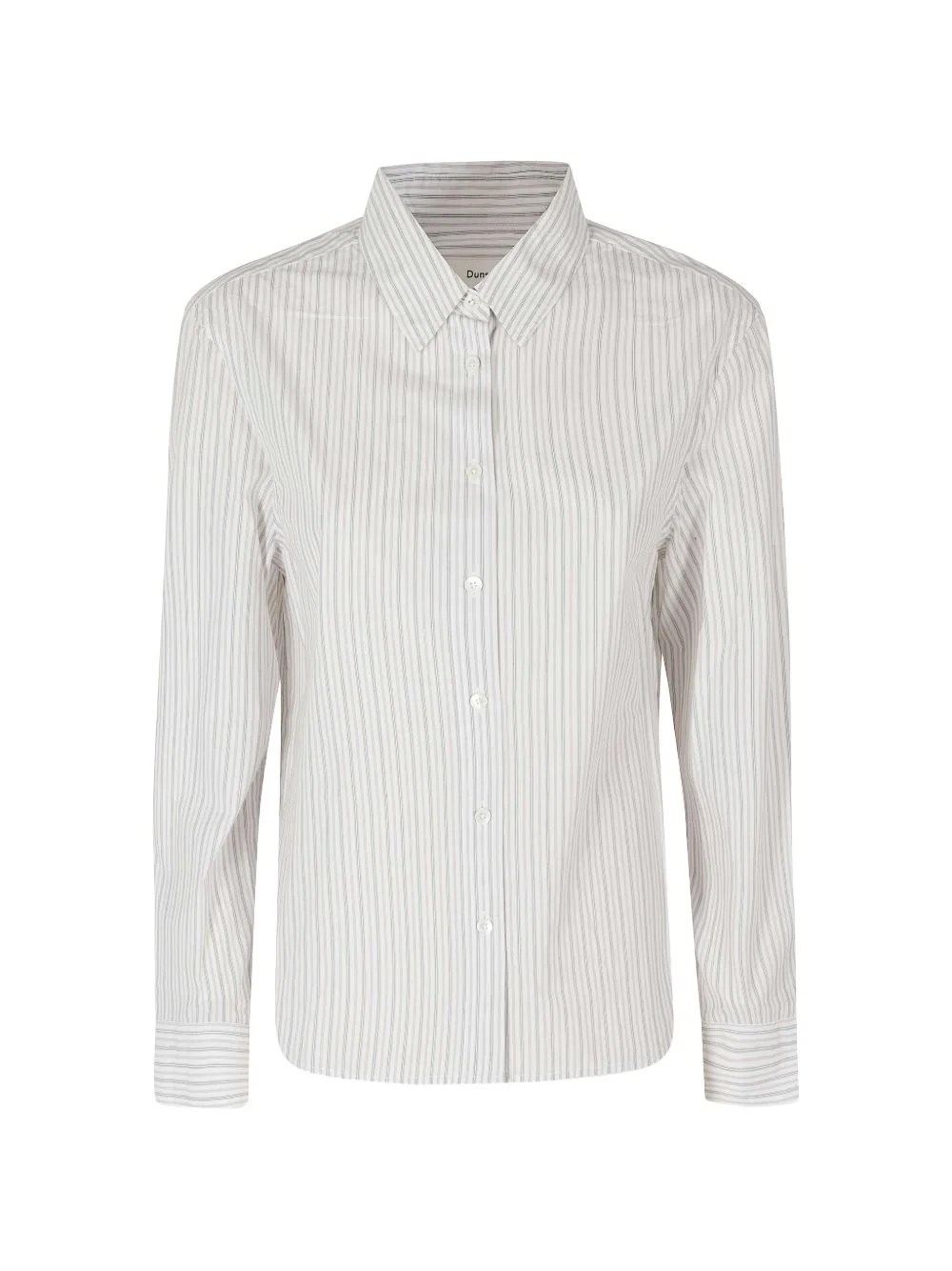 Striped Long-Sleeve Shirt by DUNST