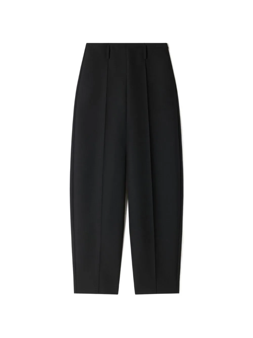 High-Waisted Pressed-Crease Palazzo Pants by SANDRO