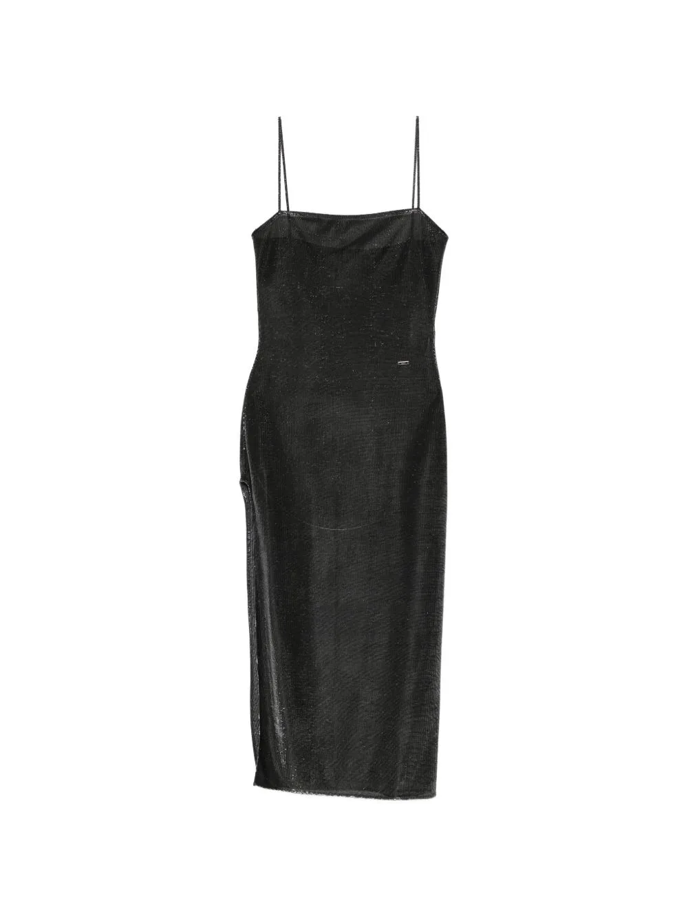 Glitter-Effect Side-Slit Dress by Gucci