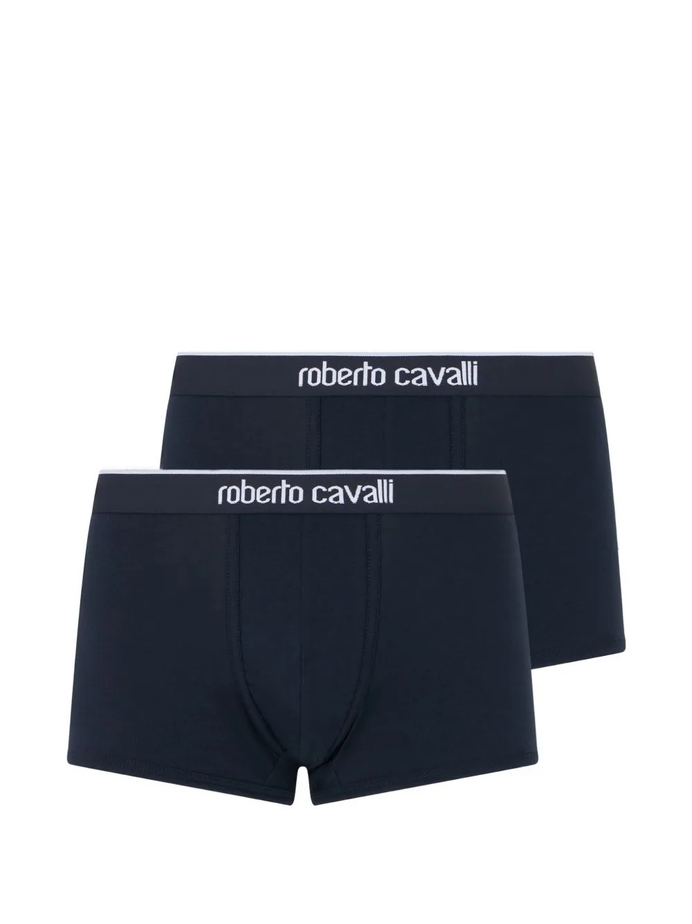 Logo-Waistband Cotton Boxers (set of Two) by Roberto Cavalli