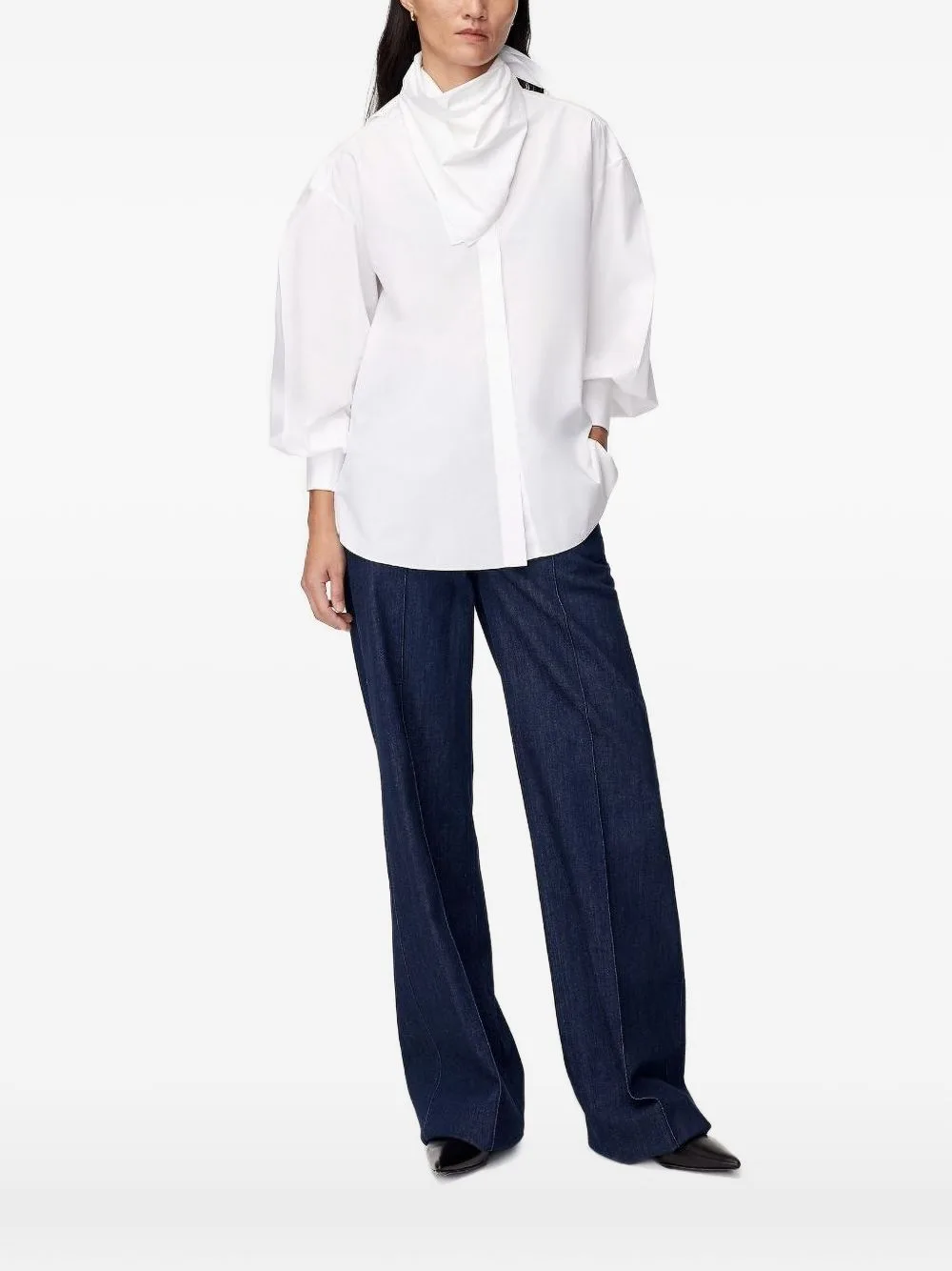 Detachable Bandana Blouse by Another Tomorrow