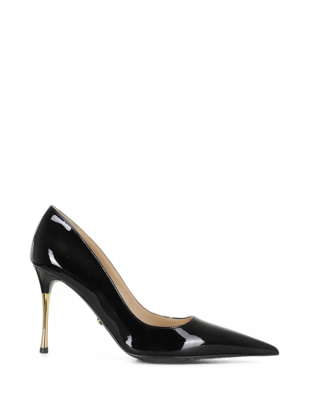 Patent-Finish Pointed-Toe Pumps by MACH & MACH
