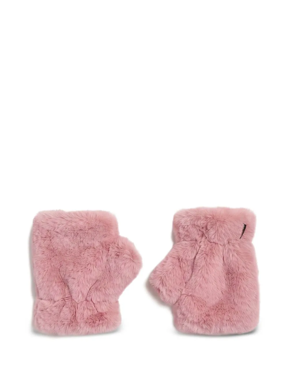 Ariel Faux-Fur Fingerless Gloves by Apparis