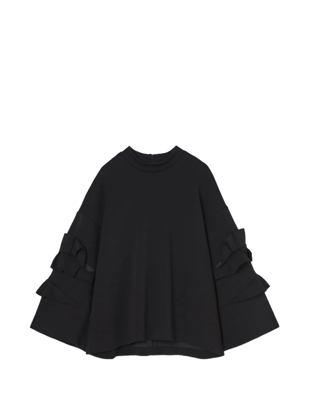 Ruffled-Sleeve T-Shirt by PSOPHIA