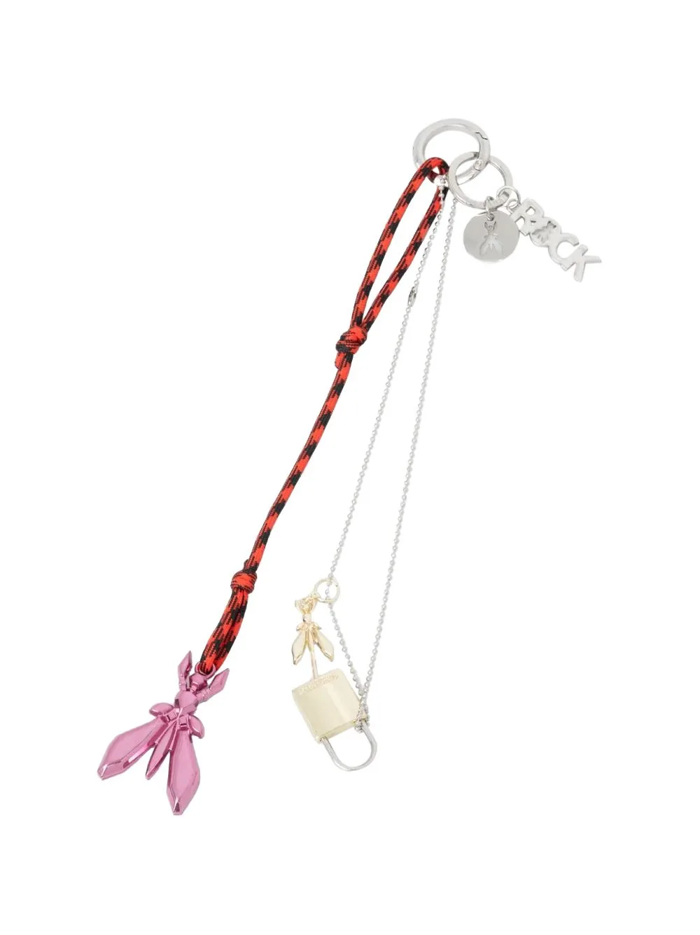 Fly Padlock Keyring by Patrizia Pepe