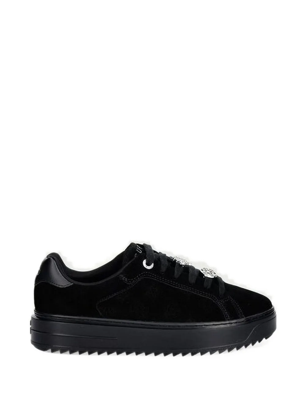 Duena Logo-Plaque Platform Sneakers by GUESS USA